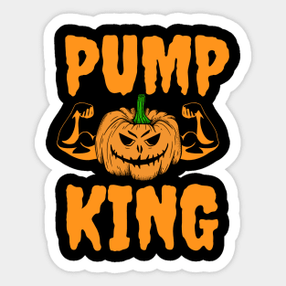 Halloween Pumpking Biceps Sticker